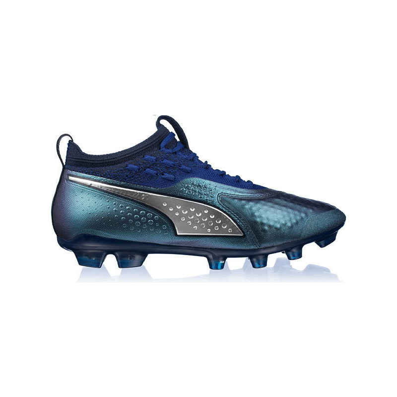 Granatowe buty sportowe Puma sznurowane