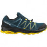 Granatowe buty trekkingowe Salomon sznurowane