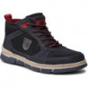 Granatowe buty zimowe Bugatti