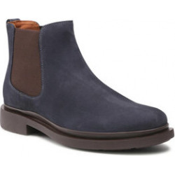 Granatowe buty zimowe Gino Rossi
