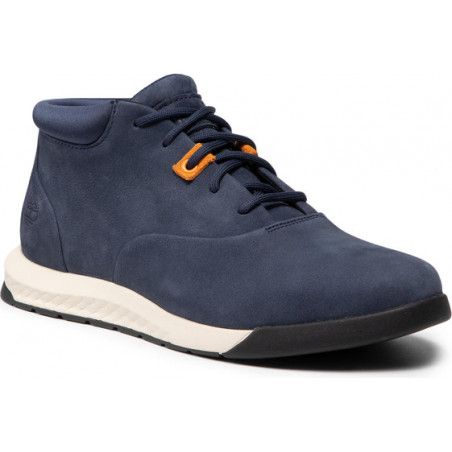 Granatowe buty zimowe Timberland sznurowane