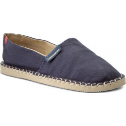 Granatowe espadryle Havaianas z tkaniny