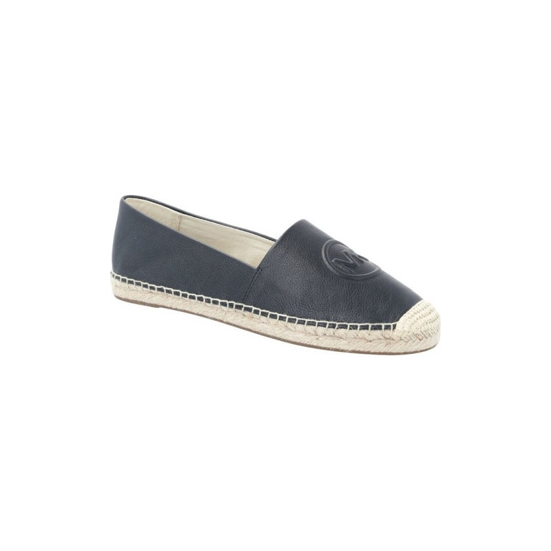 Granatowe espadryle Michael Kors ze skóry w stylu casual