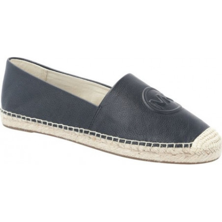 Granatowe espadryle Michael Kors ze skóry w stylu casual