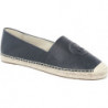 Granatowe espadryle Michael Kors ze skóry w stylu casual