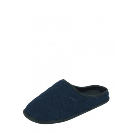 Granatowe kapcie Barbour