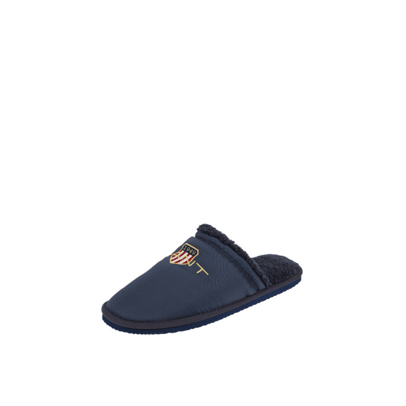 Granatowe kapcie Gant