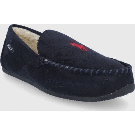 Granatowe kapcie POLO RALPH LAUREN