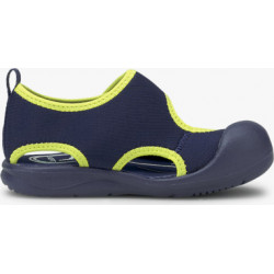 Granatowe kapcie Puma na rzepy