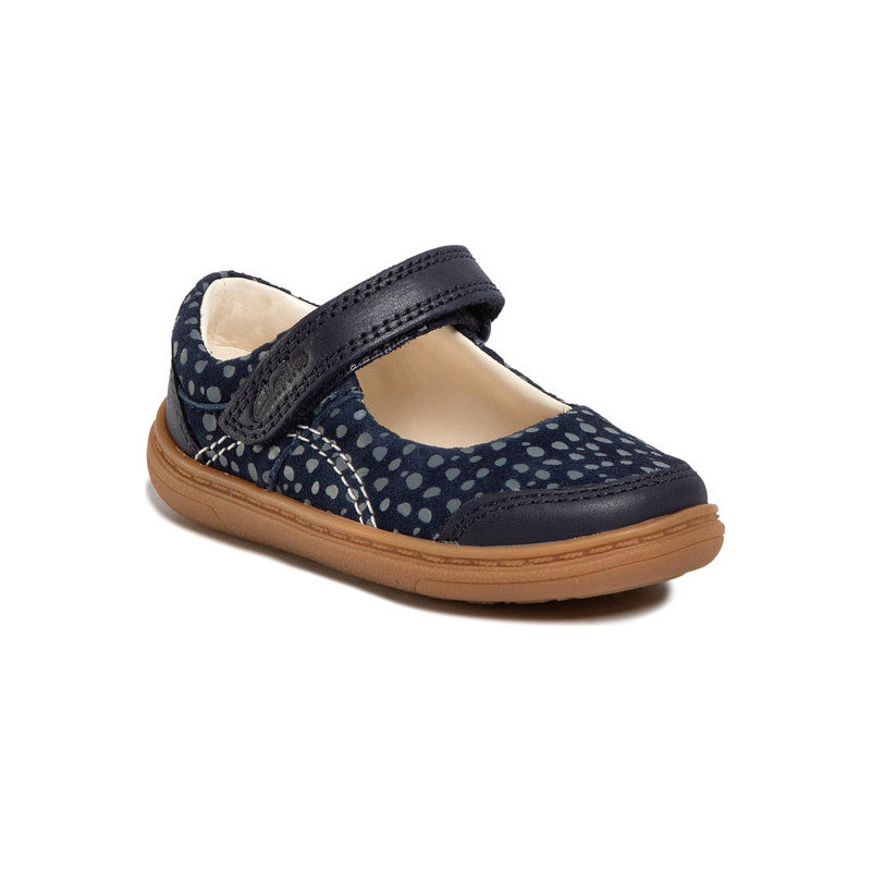 Granatowe półbuty dziecięce Clarks