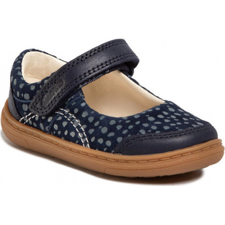 Granatowe półbuty dziecięce Clarks