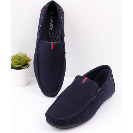 Granatowe półbuty Yourshoes