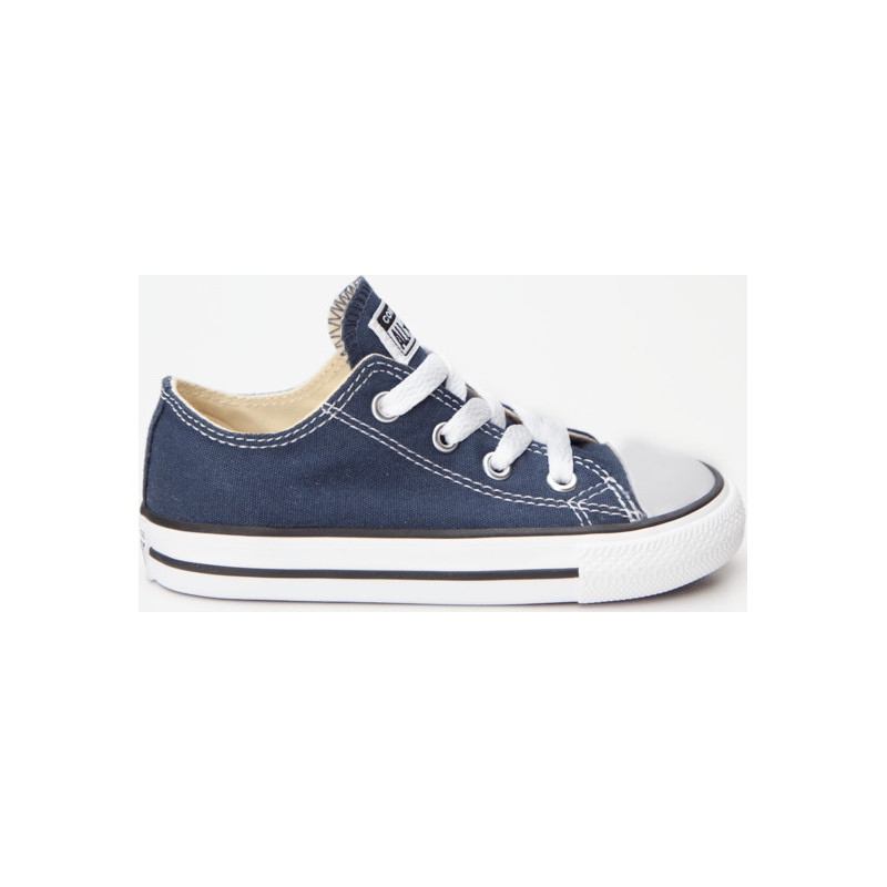 Granatowe trampki dziecięce Converse z tkaniny
