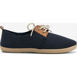 Granatowe trampki Gemre.com.pl sznurowane