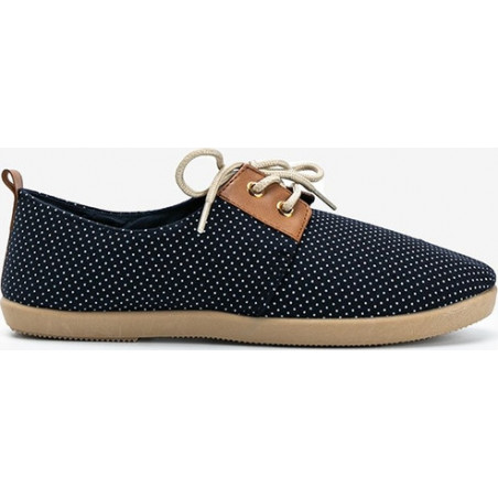 Granatowe trampki Gemre.com.pl sznurowane