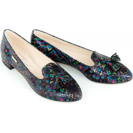 Baleriny Zapato ze skóry w stylu casual
