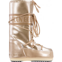 Beżowe śniegowce moon boot