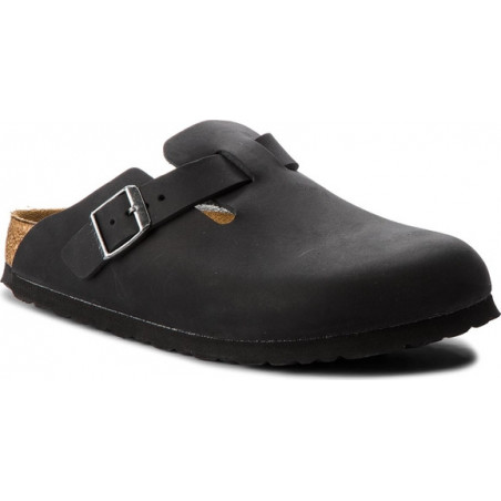 Klapki Birkenstock w stylu casual z płaską podeszwą