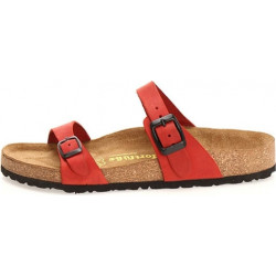 Klapki Comfortfusse z płaską podeszwą