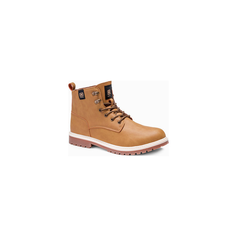 Buty zimowe Ombre sznurowane
