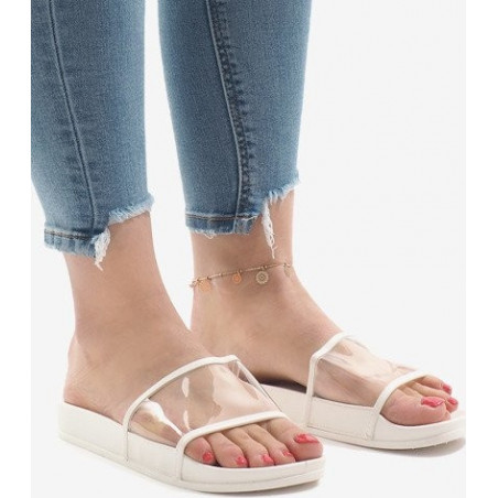 Klapki Gemre.com.pl z płaską podeszwą w stylu casual