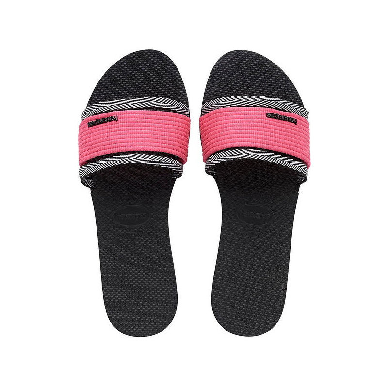 Klapki Havaianas z płaską podeszwą w stylu casual