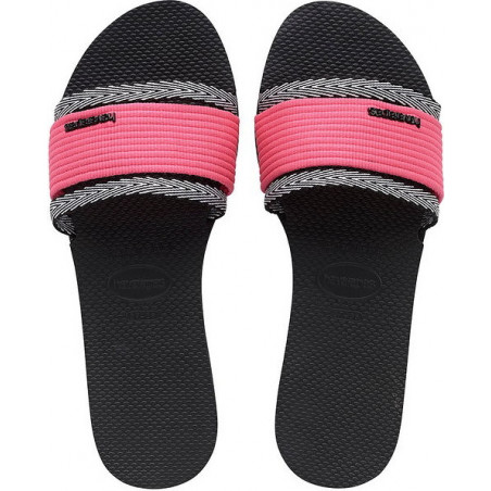 Klapki Havaianas z płaską podeszwą w stylu casual