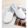 Klapki Inblu ze skóry ekologicznej w stylu casual
