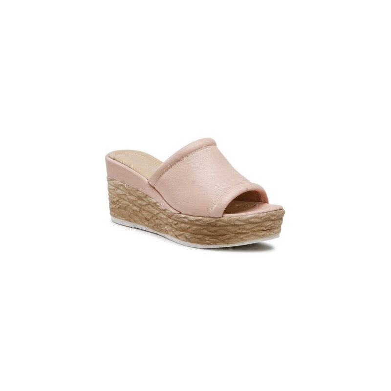 Klapki Lasocki w stylu casual na koturnie