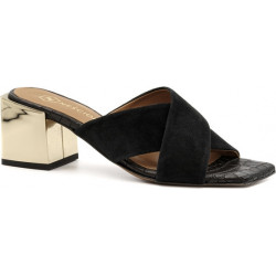 Klapki Neścior ze skóry