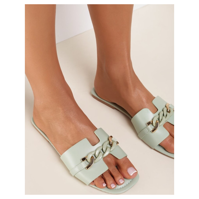 Klapki Renee w stylu casual