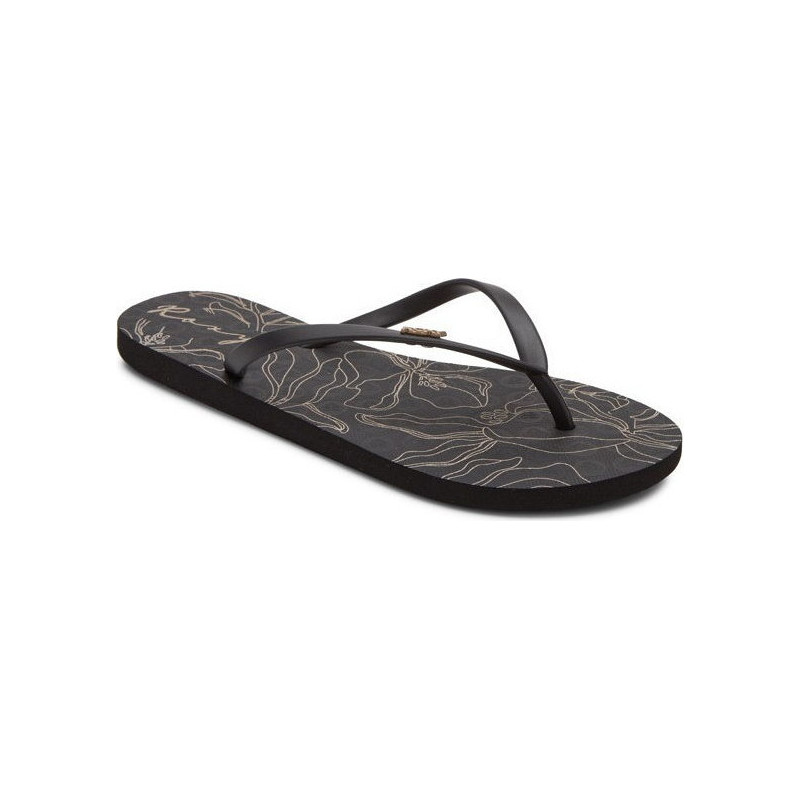 Klapki Roxy w stylu casual z płaską podeszwą