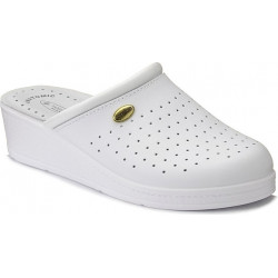 Klapki Sanital Flex ze skóry ekologicznej