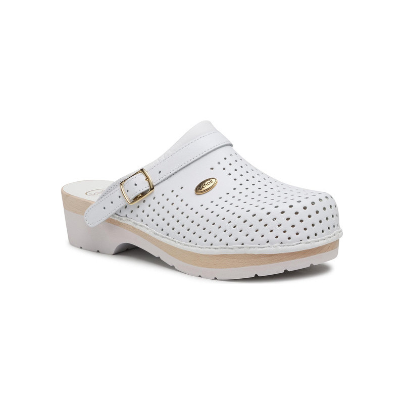 Klapki Scholl w stylu casual ze skóry ekologicznej