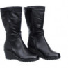 Kozaki Family Shoes na zamek w stylu casual przed kolano