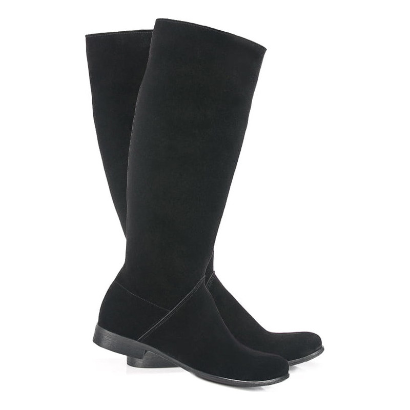 Kozaki Lafemmeshoes z płaską podeszwą przed kolano