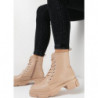 Botki born2be na platformie w stylu casual