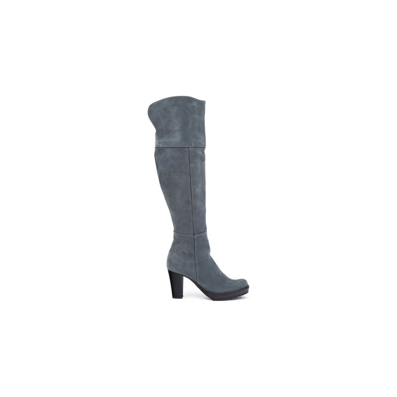 Kozaki Zapato na zamek na obcasie