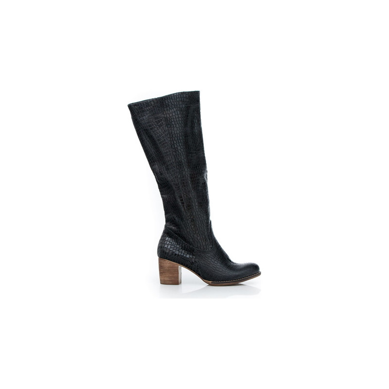 Kozaki Zapato na zamek na obcasie przed kolano