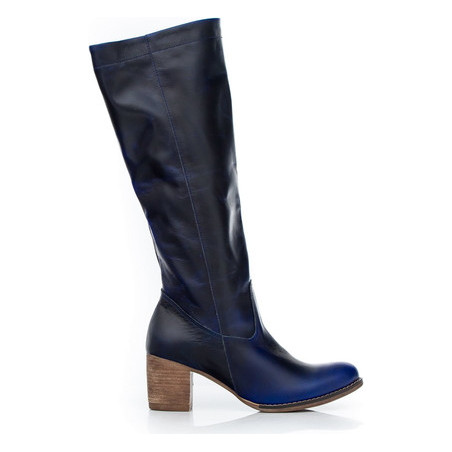 Kozaki Zapato na zamek w stylu boho na obcasie