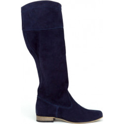 Kozaki Zapato z płaską podeszwą w stylu boho