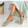 Miętowe espadryle Royalfashion.pl