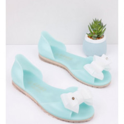 Niebieskie balerinki Yourshoes