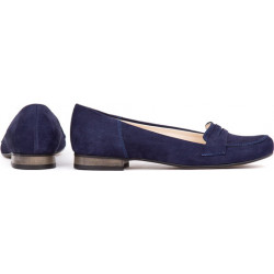 Niebieskie baleriny Zapato w stylu boho