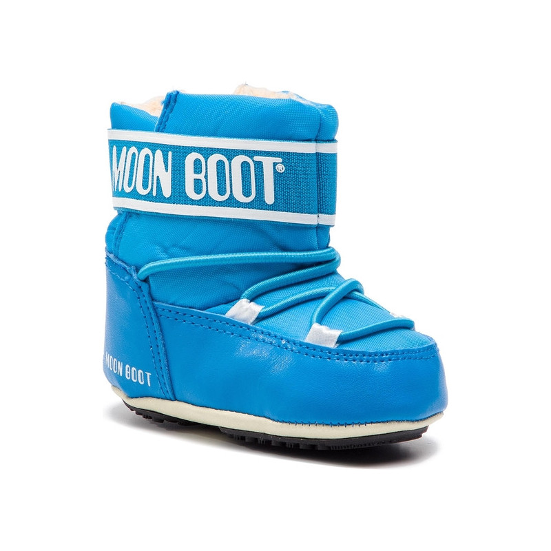 Niebieskie buciki niemowlęce Moon Boot