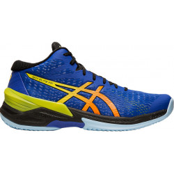 Niebieskie buty sportowe ASICS sznurowane