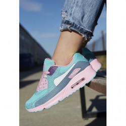 Niebieskie buty sportowe born2be w młodzieżowym stylu