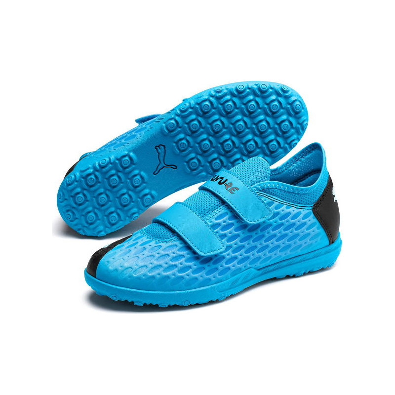 Niebieskie buty sportowe dziecięce Puma dla chłopców