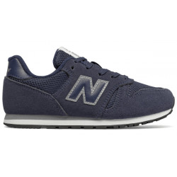 Niebieskie buty sportowe New Balance z zamszu