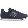 Niebieskie buty sportowe New Balance z zamszu